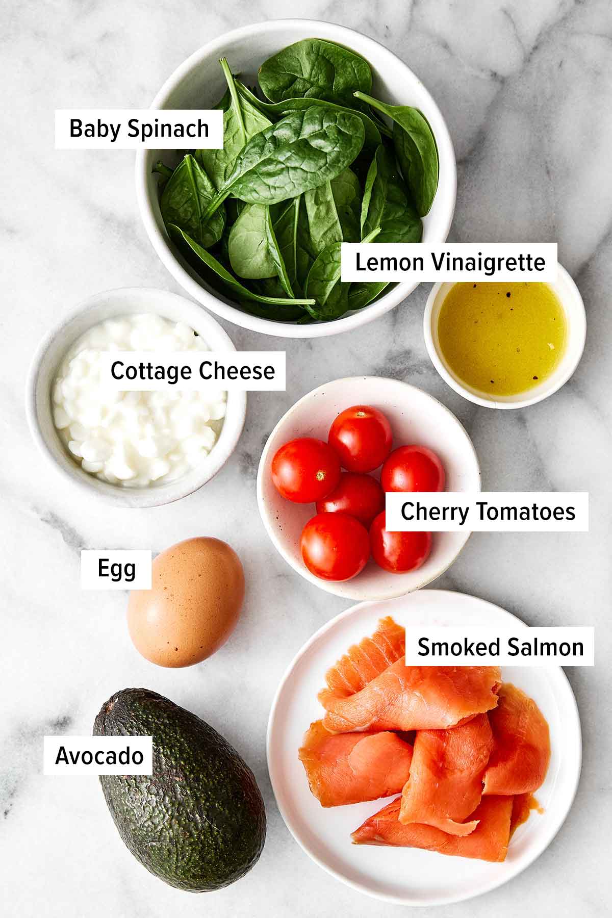 This is the clean and lean protein bowl I make regularly for breakfast! It's high-protein, fiber-forward, and so easy to assemble. Ingredients for this high-protein bowl.