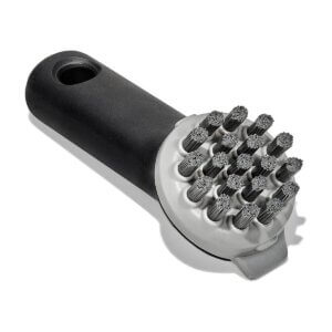 OXO cast iron brush.